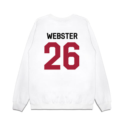 Oklahoma - NCAA Football : eLGee Webster - We're In Premium Crewneck Sweatshirt-1