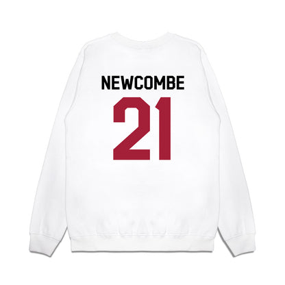 Oklahoma - NCAA Football : Jeremiah Newcombe - We're In Premium Crewneck Sweatshirt-1