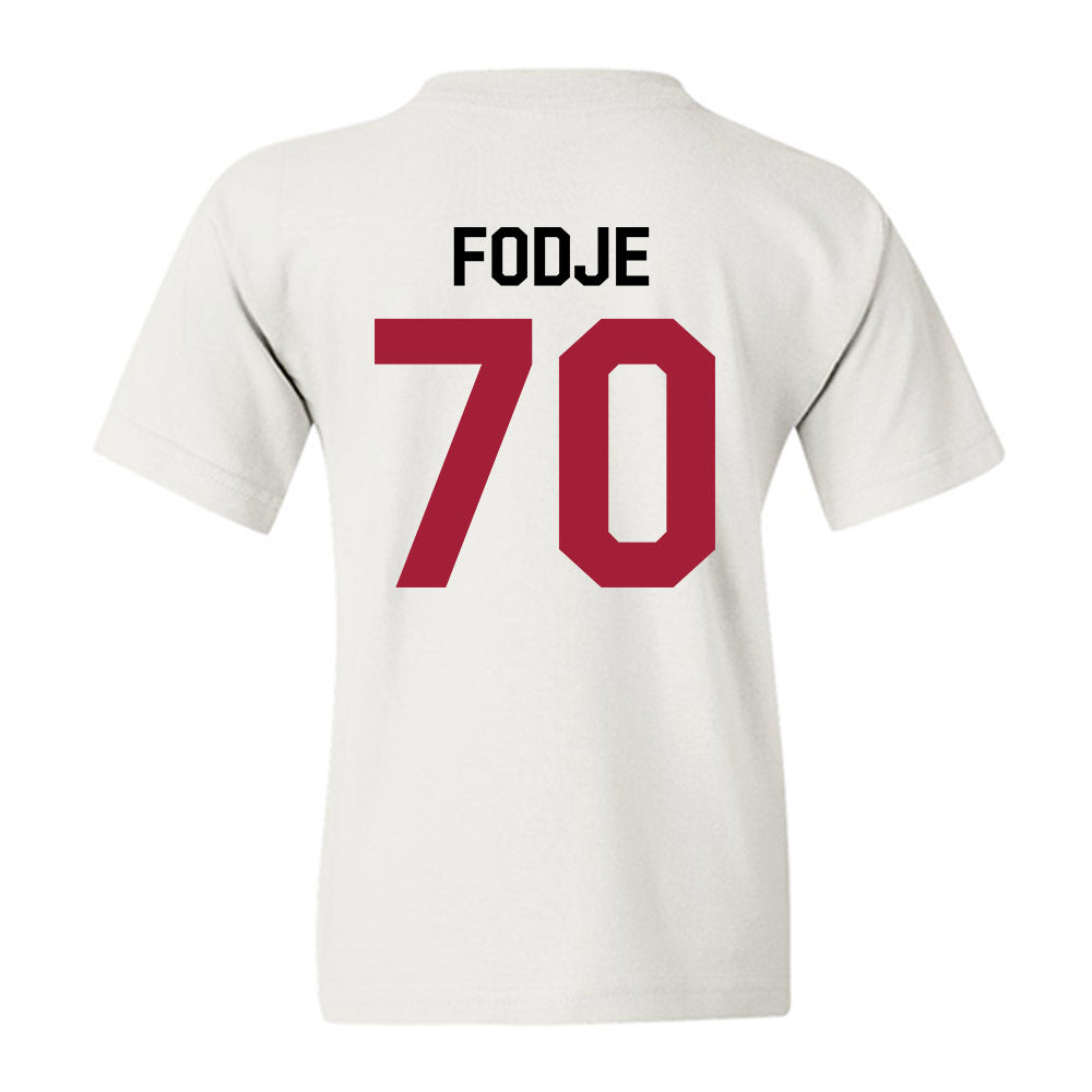 Oklahoma - NCAA Football : Ryan Fodje - We're In Youth T-Shirt-1