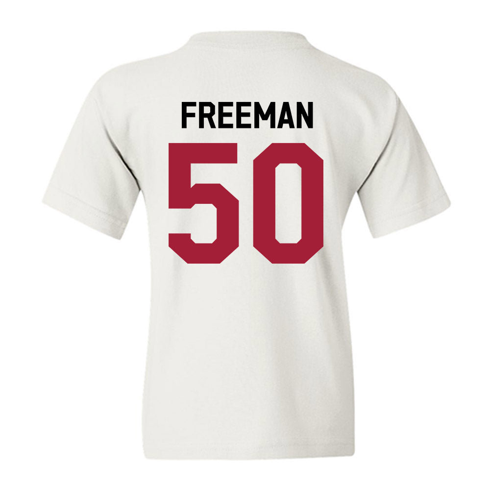 Oklahoma - NCAA Football : Seth Freeman - We're In Youth T-Shirt-1