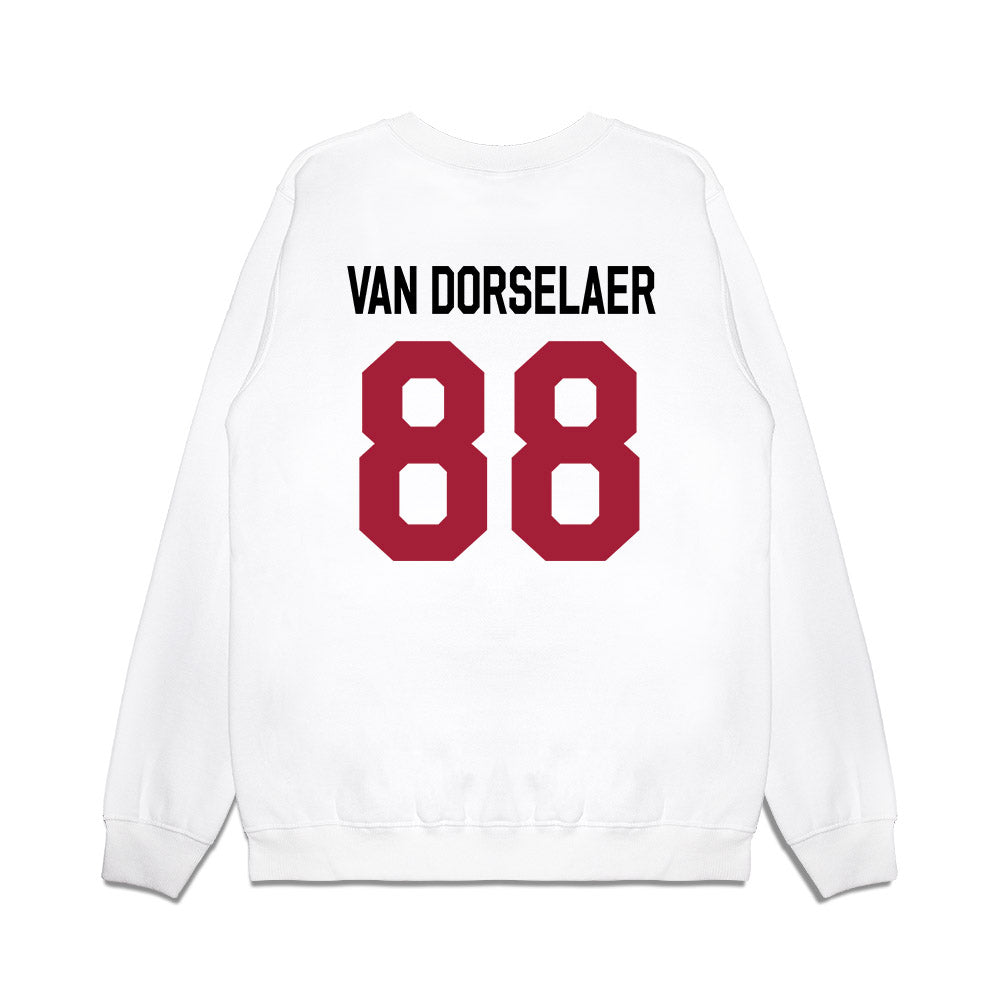 Oklahoma - NCAA Football : Jack Van Dorselaer - We're In Premium Crewneck Sweatshirt-1