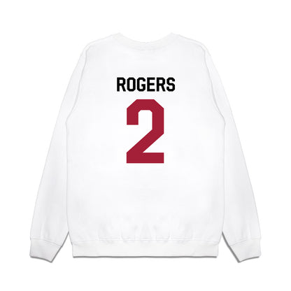 Oklahoma - NCAA Football : Jahsiear Rogers - We're In Premium Crewneck Sweatshirt-1