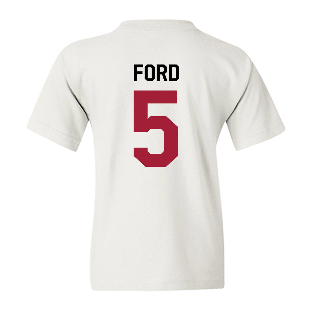 Oklahoma - NCAA Football : Markel Ford - We're In Youth T-Shirt-1