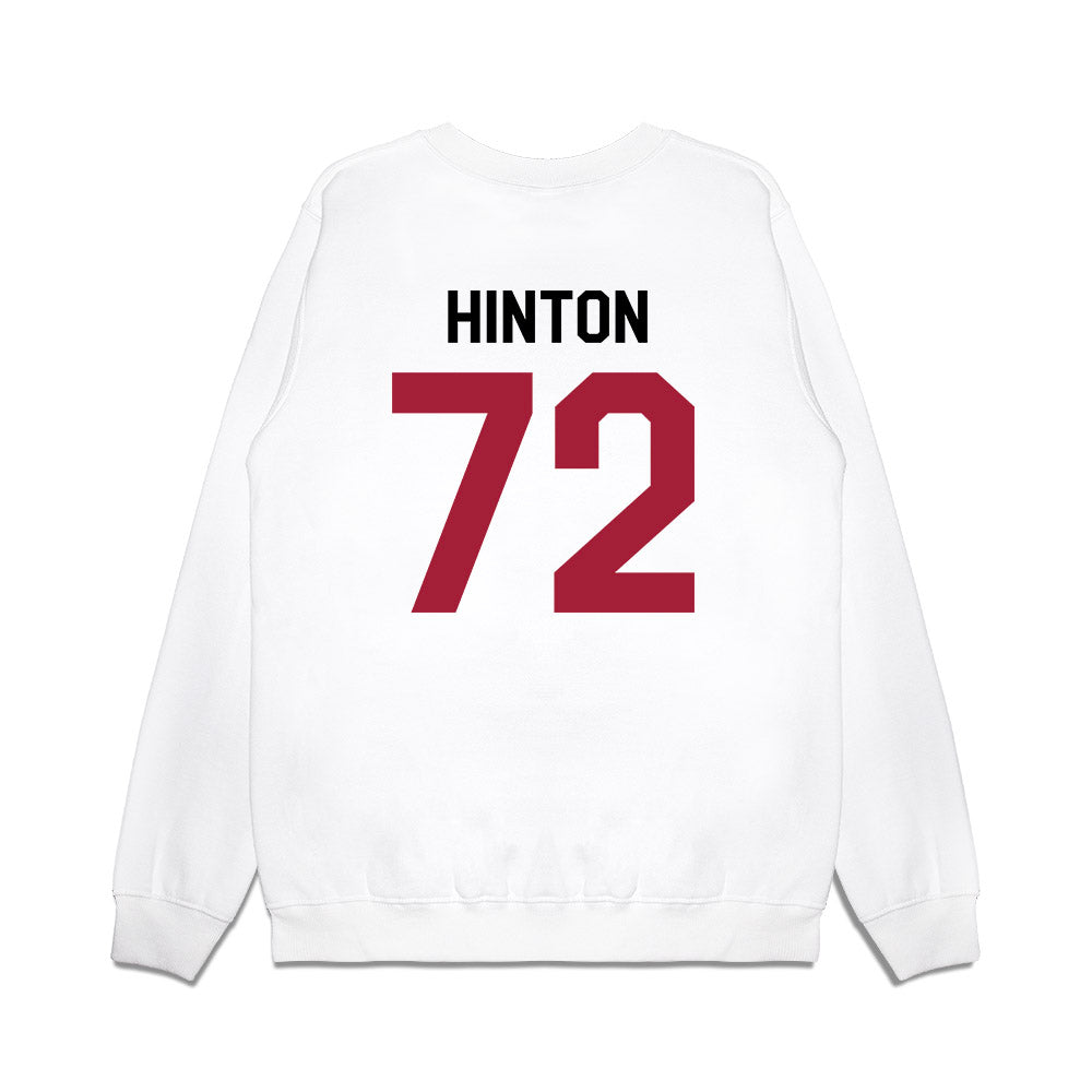 Oklahoma - NCAA Football : Fred Hinton - We're In Premium Crewneck Sweatshirt-1