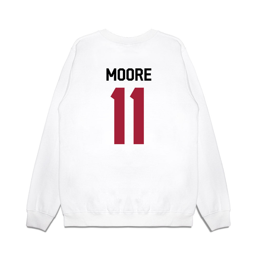 Oklahoma - NCAA Football : Kristan Moore - We're In Premium Crewneck Sweatshirt-1