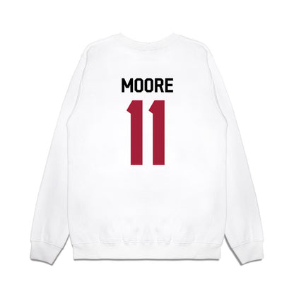 Oklahoma - NCAA Football : Kristan Moore - We're In Premium Crewneck Sweatshirt-1