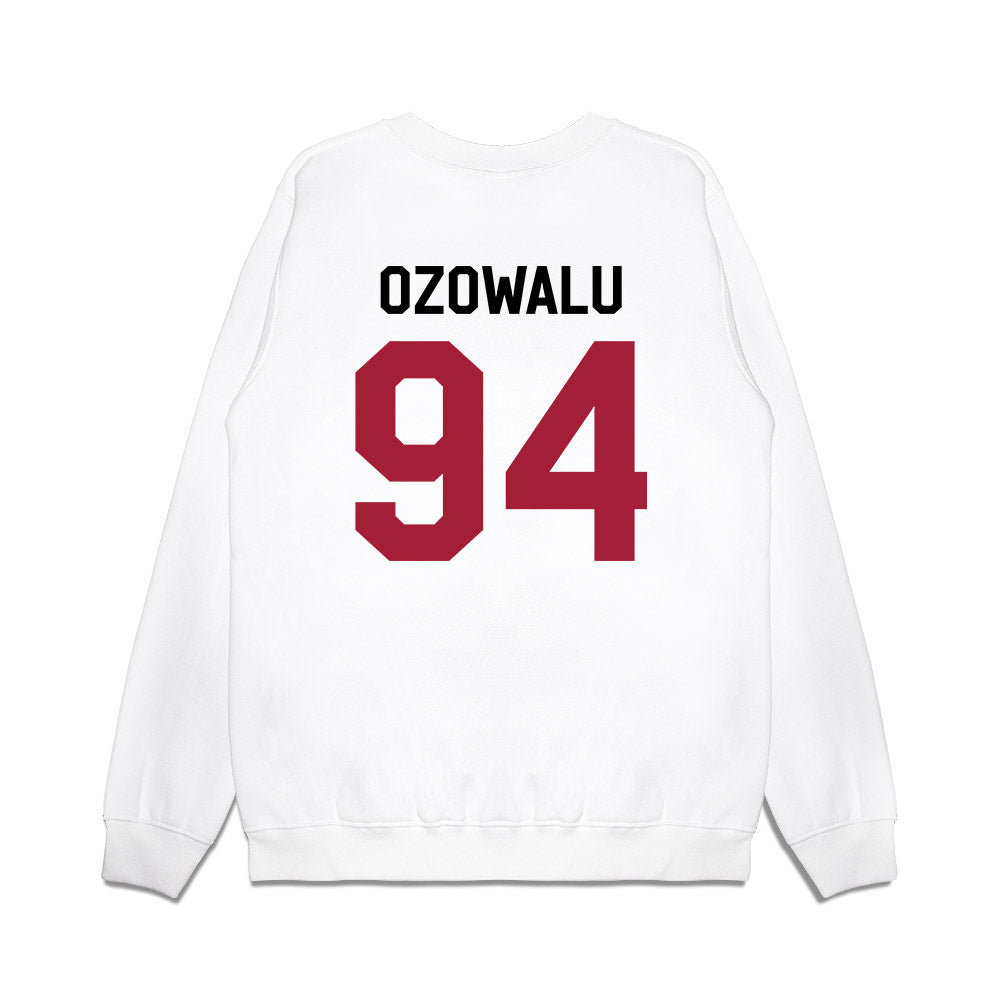 Oklahoma - NCAA Football : Kenny Ozowalu - We're In Premium Crewneck Sweatshirt-1