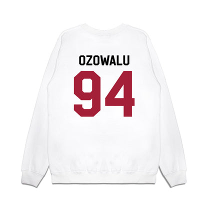 Oklahoma - NCAA Football : Kenny Ozowalu - We're In Premium Crewneck Sweatshirt-1