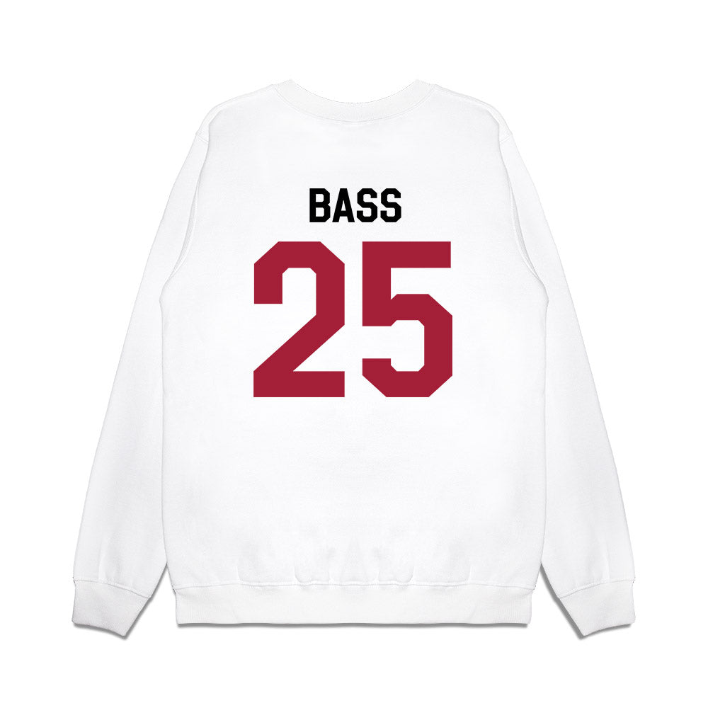 Oklahoma - NCAA Football : Andy Bass - We're In Premium Crewneck Sweatshirt-1