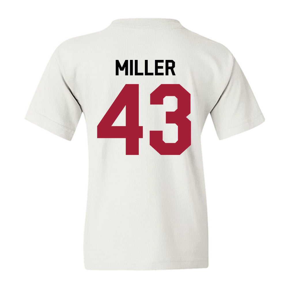 Oklahoma - NCAA Football : Grayson Miller - We're In Youth T-Shirt-1