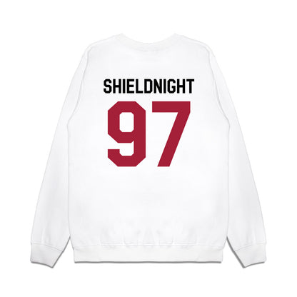 Oklahoma - NCAA Football : Alex Shieldnight - We're In Premium Crewneck Sweatshirt-1