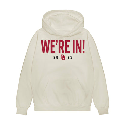 Oklahoma - NCAA Football : Bishop Thomas - We're In Premium Hooded Sweatshirt-0