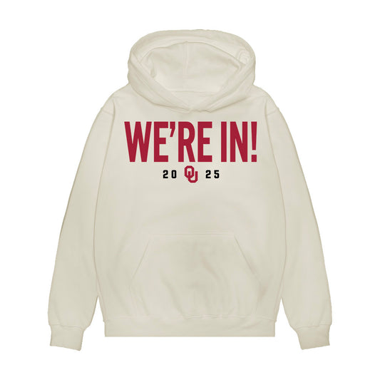 Oklahoma - NCAA Football : eLGee Webster - We're In Premium Hooded Sweatshirt-0