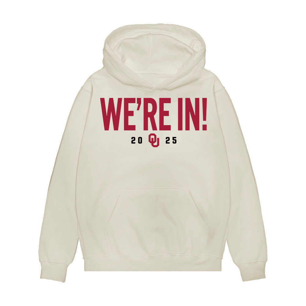 Oklahoma - NCAA Football : Sean Hutton - We're In Premium Hooded Sweatshirt-0