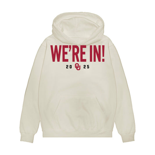 Oklahoma - NCAA Football : Matthew Nelson - We're In Premium Hooded Sweatshirt-0