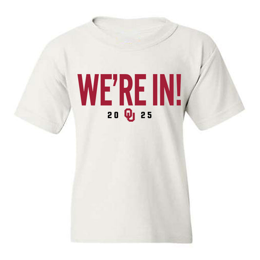 Oklahoma - NCAA Football : Deacon Schmitt - We're In Youth T-Shirt-0