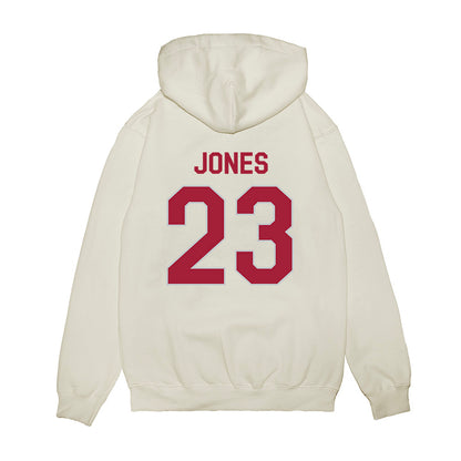 Alabama - NCAA Football : Cayden Jones - We're In Premium Hooded Sweatshirt-1