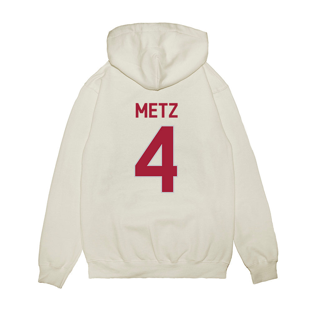 Alabama - NCAA Football : Luke Metz - We're In Premium Hooded Sweatshirt-1