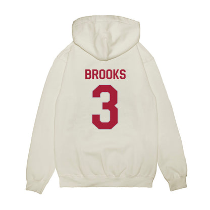 Alabama - NCAA Football : Lotzeir Brooks - We're In Premium Hooded Sweatshirt-1