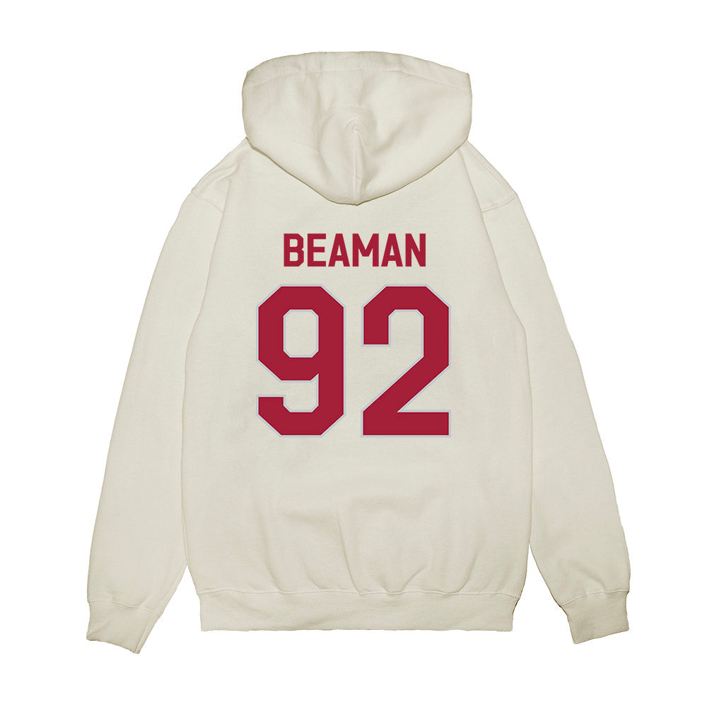 Alabama - NCAA Football : Jeremiah Beaman - We're In Premium Hooded Sweatshirt-1