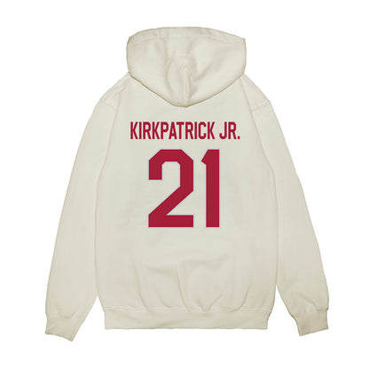 Alabama - NCAA Football : Dre Kirkpatrick Jr. - We're In Premium Hooded Sweatshirt-1