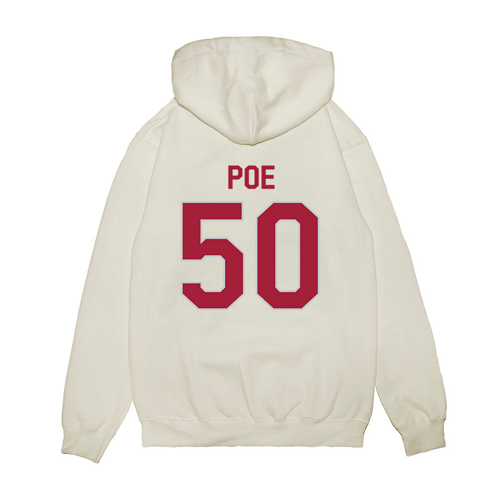 Alabama - NCAA Football : Casey Poe - We're In Premium Hooded Sweatshirt-1