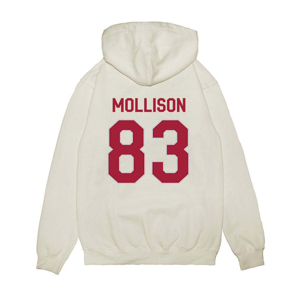 Alabama - NCAA Football : Cooper Mollison - We're In Premium Hooded Sweatshirt-1