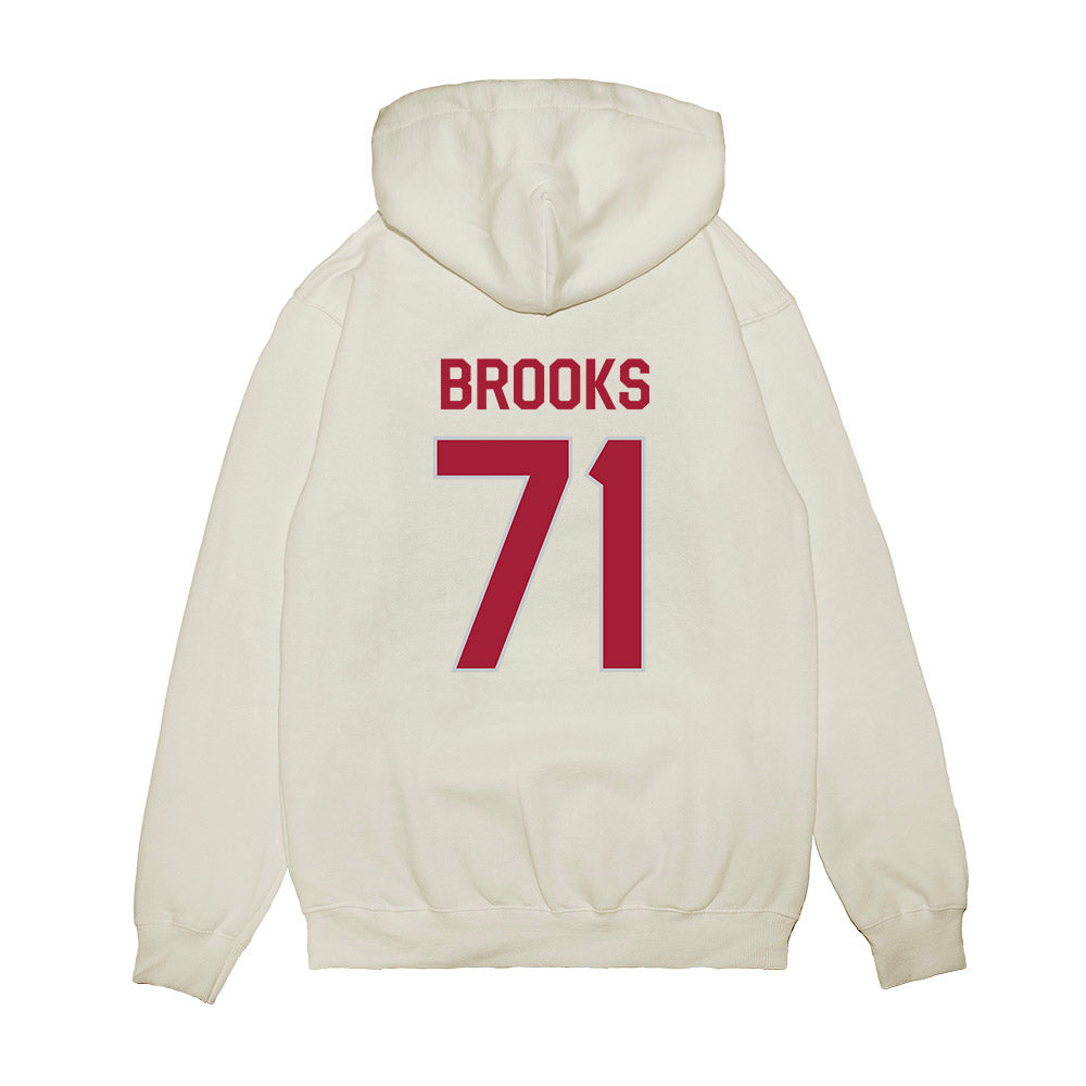 Alabama - NCAA Football : Nick Brooks - We're In Premium Hooded Sweatshirt-1