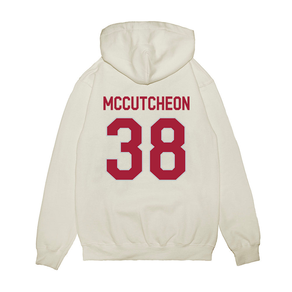Alabama - NCAA Football : Brody Mccutcheon - We're In Premium Hooded Sweatshirt-1