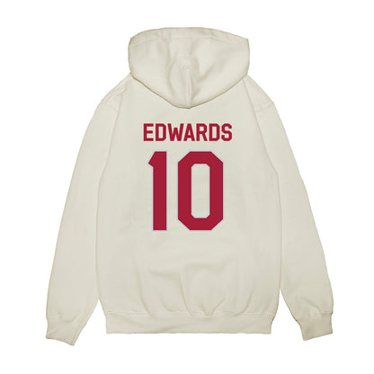 Alabama - NCAA Football : Jireh Edwards - We're In Premium Hooded Sweatshirt-1