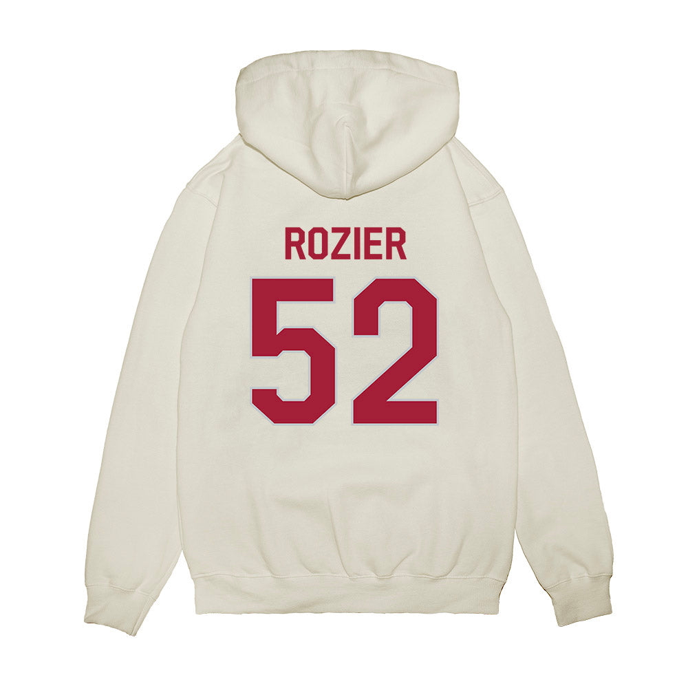 Alabama - NCAA Football : Alex Rozier - We're In Premium Hooded Sweatshirt-1