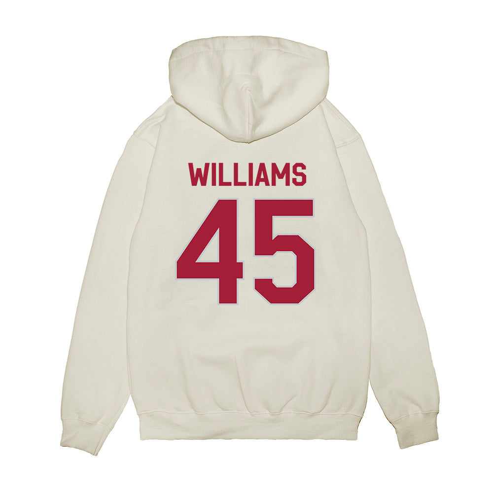 Alabama - NCAA Football : Jay Williams - We're In Premium Hooded Sweatshirt-1