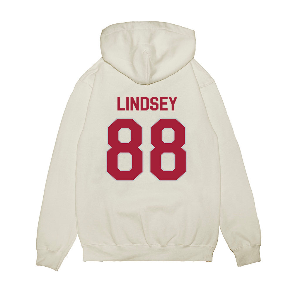 Alabama - NCAA Football : Jay Lindsey - We're In Premium Hooded Sweatshirt-1