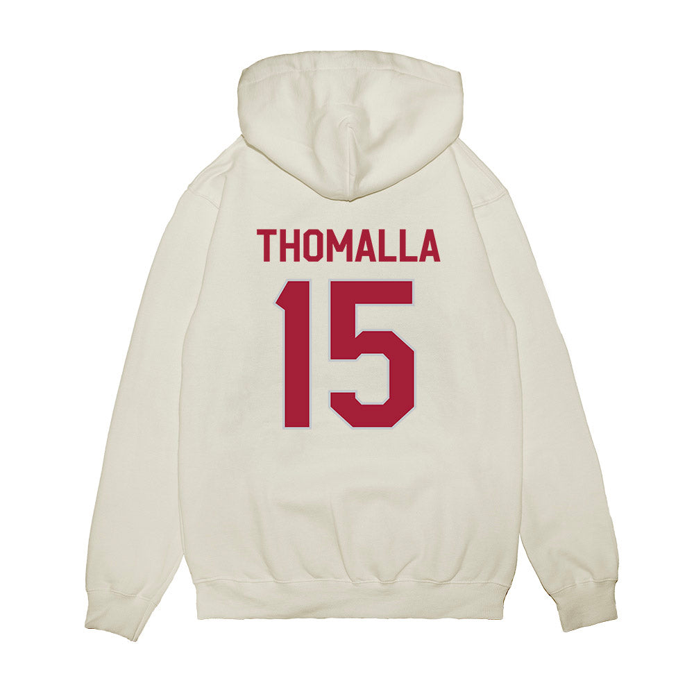 Alabama - NCAA Football : Jett Thomalla - We're In Premium Hooded Sweatshirt-1