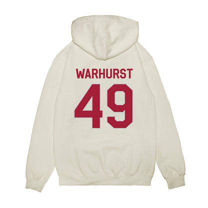 Alabama - NCAA Football : Conner Warhurst - We're In Premium Hooded Sweatshirt-1