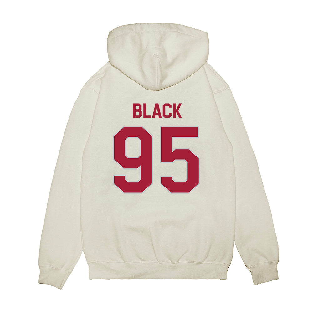 Alabama - NCAA Football : Leslie Black - We're In Premium Hooded Sweatshirt-1