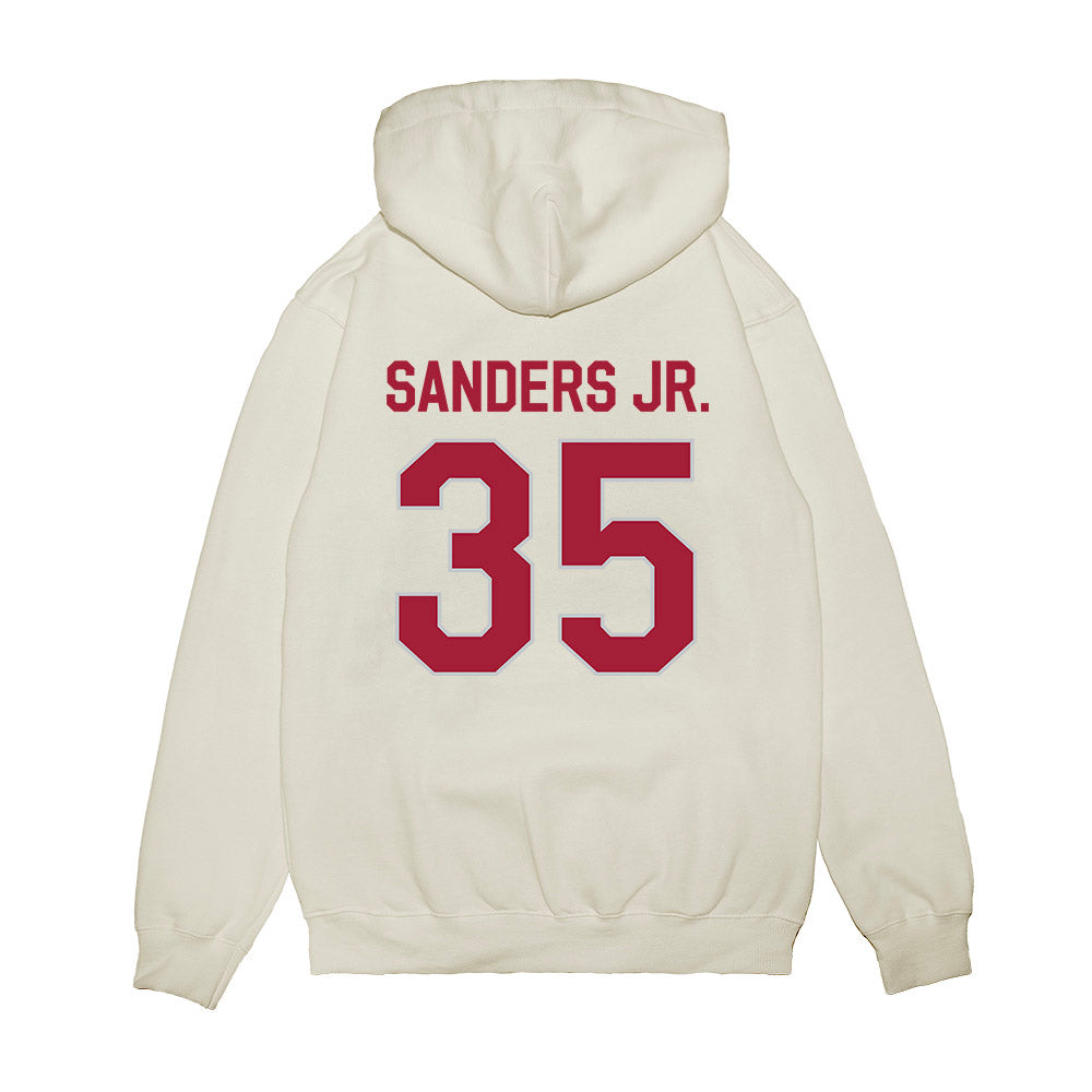 Alabama - NCAA Football : Abduall Sanders Jr. - We're In Premium Hooded Sweatshirt-1