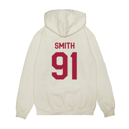 Alabama - NCAA Football : Caleb Smith - We're In Premium Hooded Sweatshirt-1