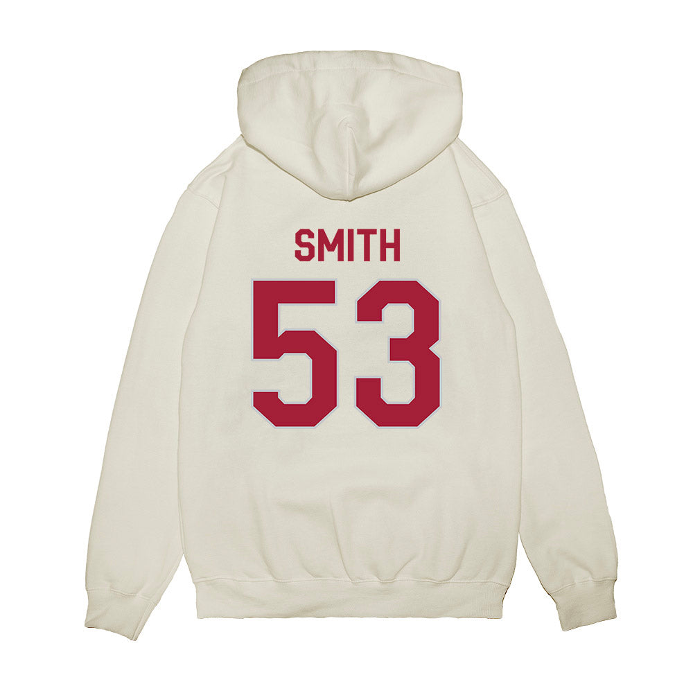 Alabama - NCAA Football : Mac Smith - We're In Premium Hooded Sweatshirt-1