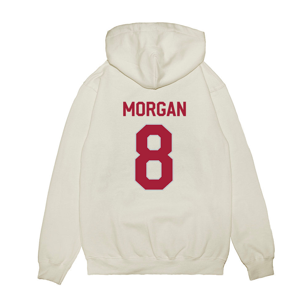 Alabama - NCAA Football : Cederian Morgan - We're In Premium Hooded Sweatshirt-1