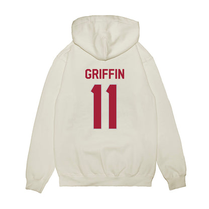 Alabama - NCAA Football : Xavier Griffin - We're In Premium Hooded Sweatshirt-1