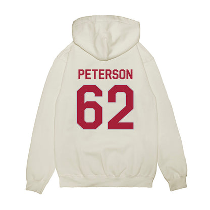 Alabama - NCAA Football : Davis Peterson - We're In Premium Hooded Sweatshirt-1