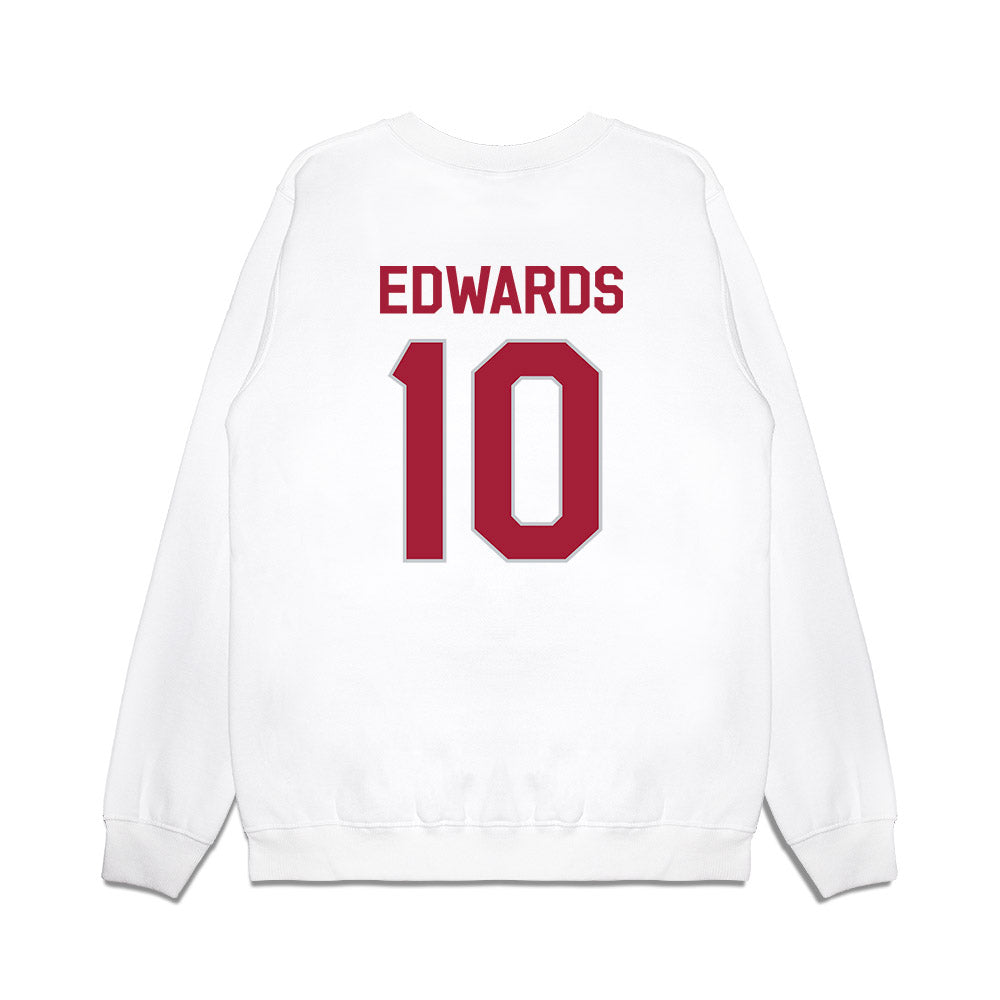 Alabama - NCAA Football : Jireh Edwards - We're In Premium Crewneck Sweatshirt-1