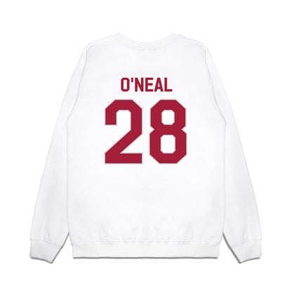 Alabama - NCAA Football : Carmelo O'Neal - We're In Premium Crewneck Sweatshirt-1