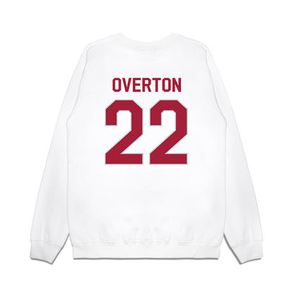 Alabama - NCAA Football : LT Overton - We're In Premium Crewneck Sweatshirt-1