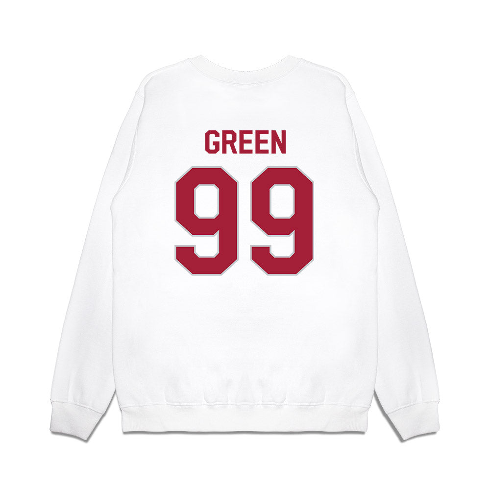 Alabama - NCAA Football : Terrance Green - We're In Premium Crewneck Sweatshirt-1