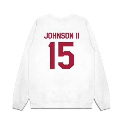 Alabama - NCAA Football : Duke Johnson II - We're In Premium Crewneck Sweatshirt-1