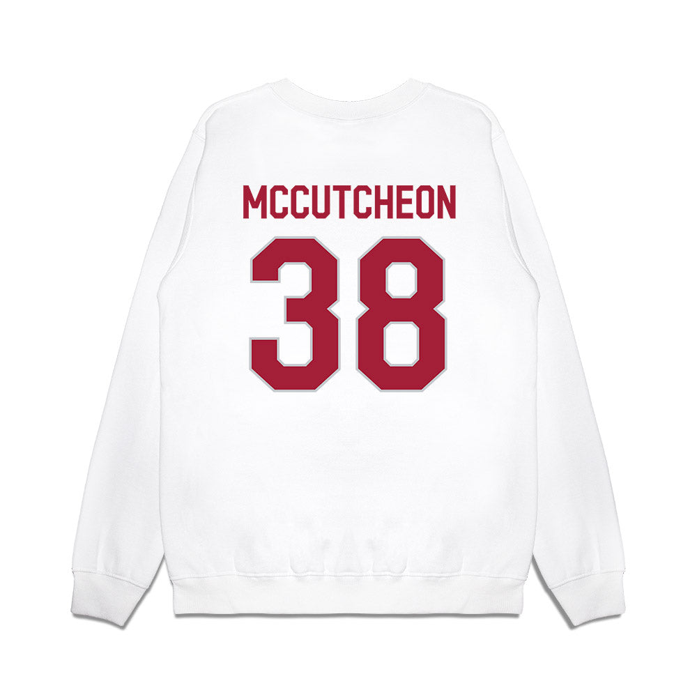 Alabama - NCAA Football : Brody Mccutcheon - We're In Premium Crewneck Sweatshirt-1