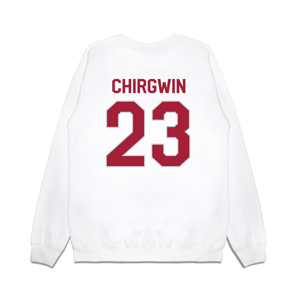 Alabama - NCAA Football : MJ Chirgwin - We're In Premium Crewneck Sweatshirt-1