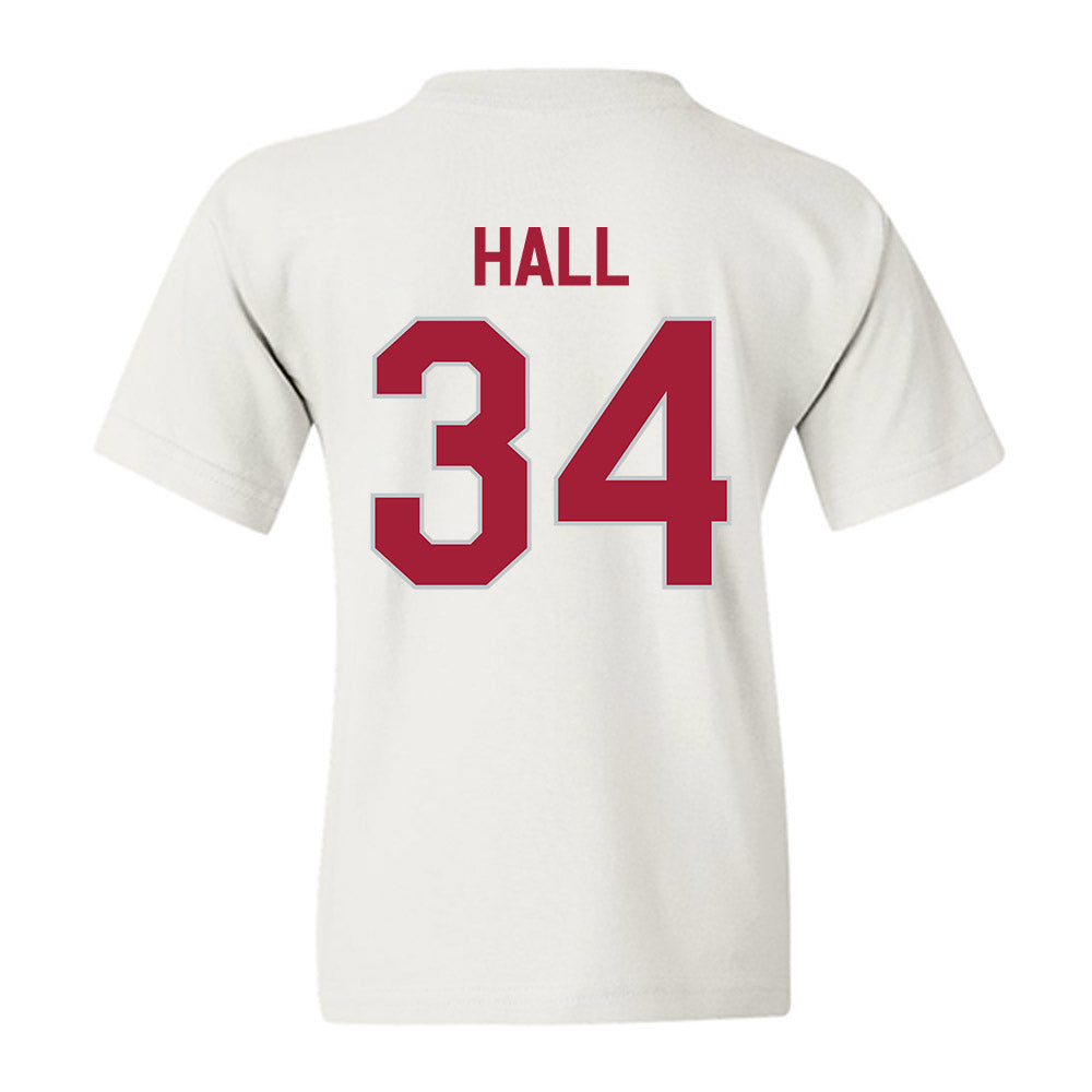 Alabama - NCAA Football : Zay Hall - We're In Youth T-Shirt-1